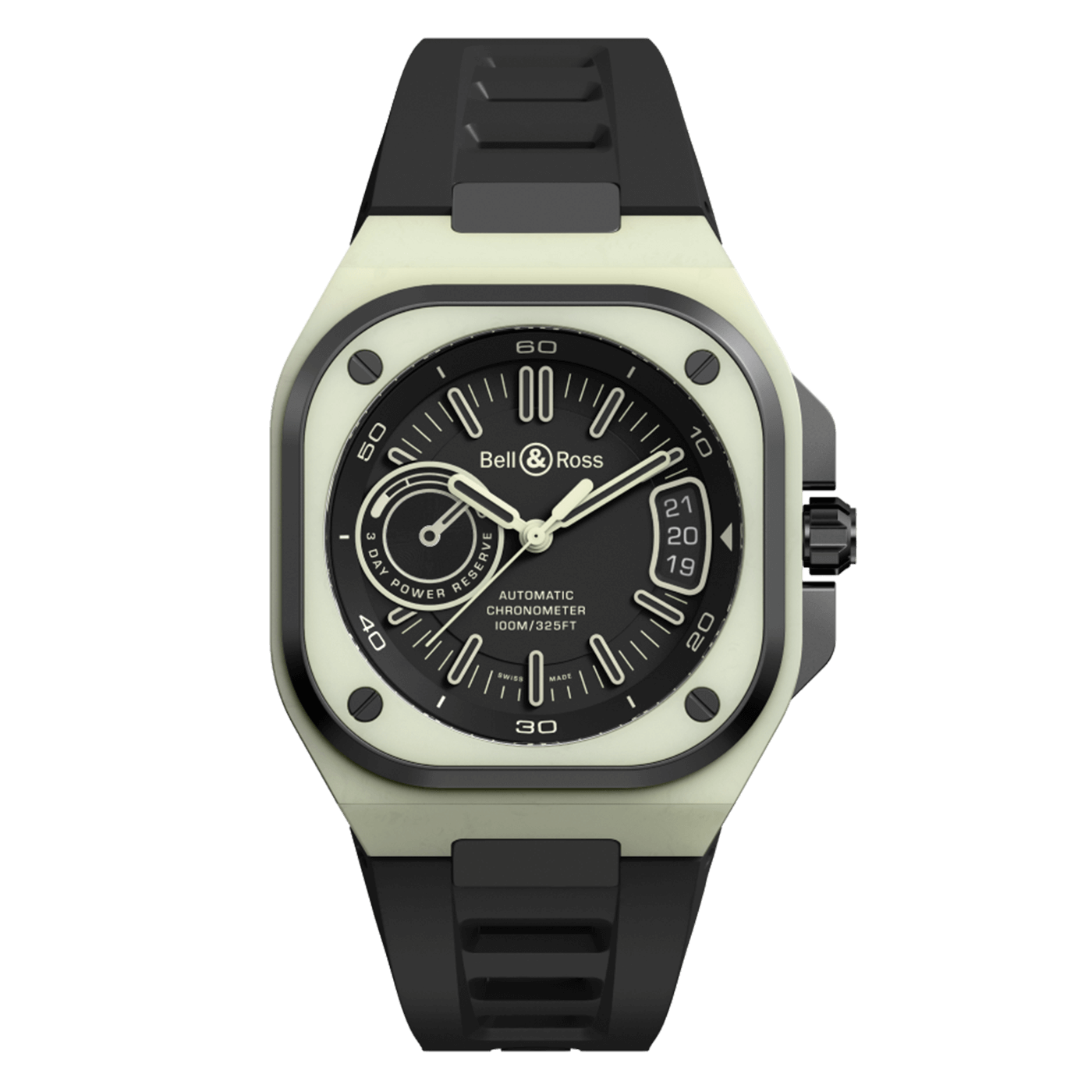 Bell & Ross BR-X5 Green Lum BRX5R-LUM-TC/SRB