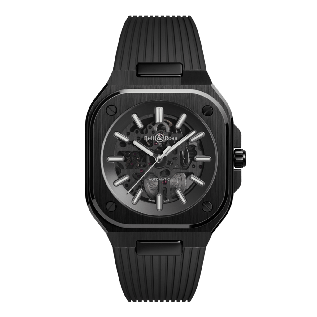 Bell & Ross BR-05 Skeleton Black Ceramic BR05A-BL-SK-CE/SRB