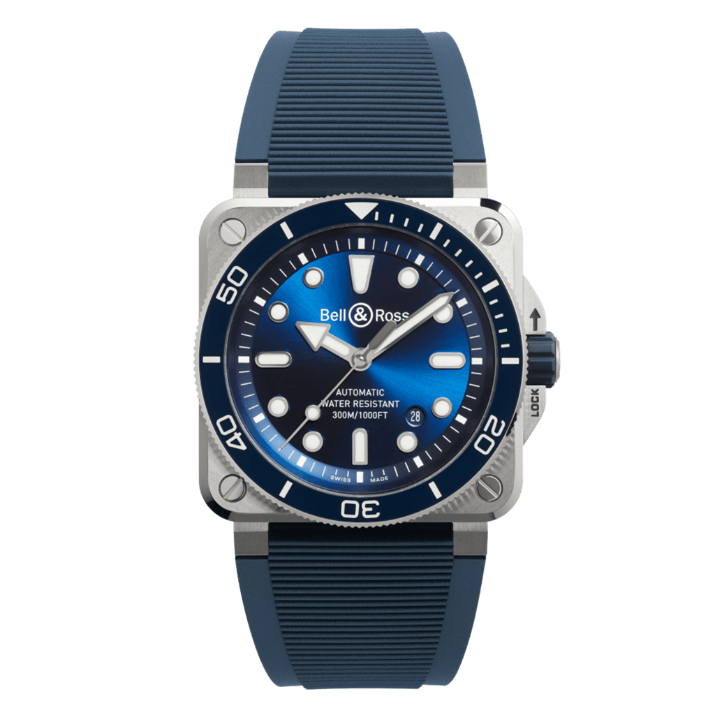 Bell & Ross BR-03 Diver Blue Steel BR03A-D-BLU-ST/SRB