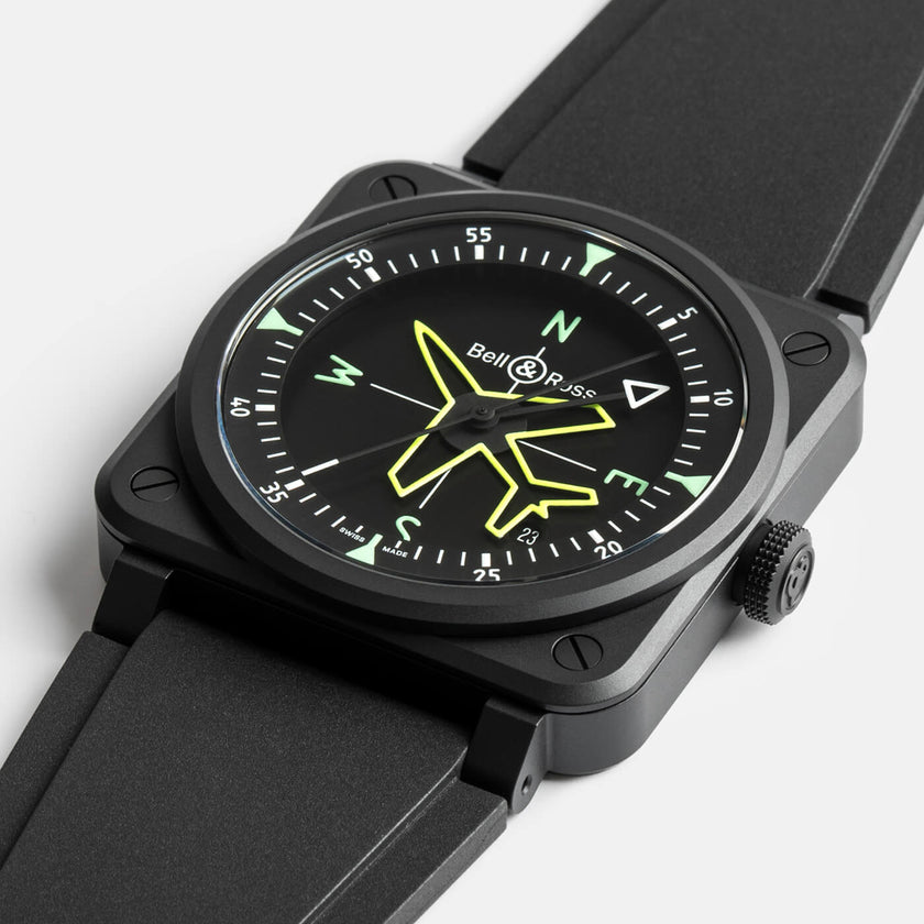 Bell & Ross BR-03 Gyrocompass BR03A-CPS-CE/SRB