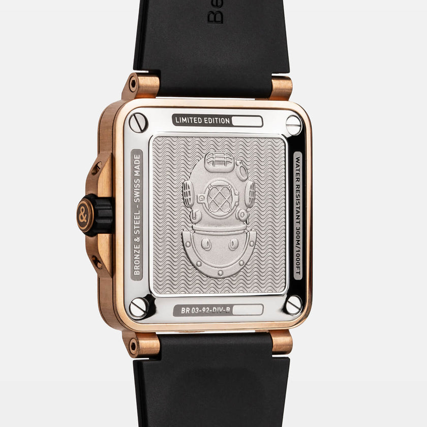 Bell & Ross BR-03 Diver Black & Green Bronze BR0392-D-LT-BR/SRB