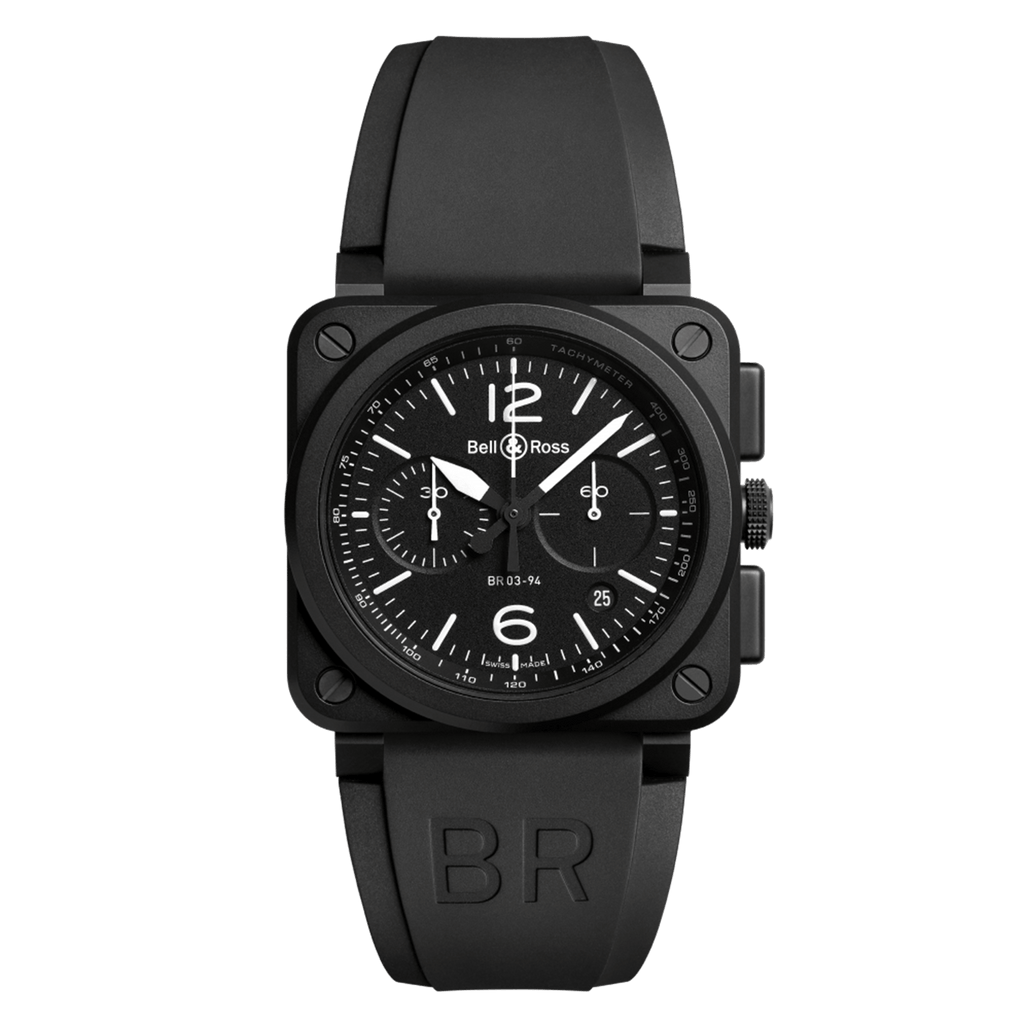 Bell & Ross BR-03 Chrono Black Matte Ceramic BR0394-BL-CE