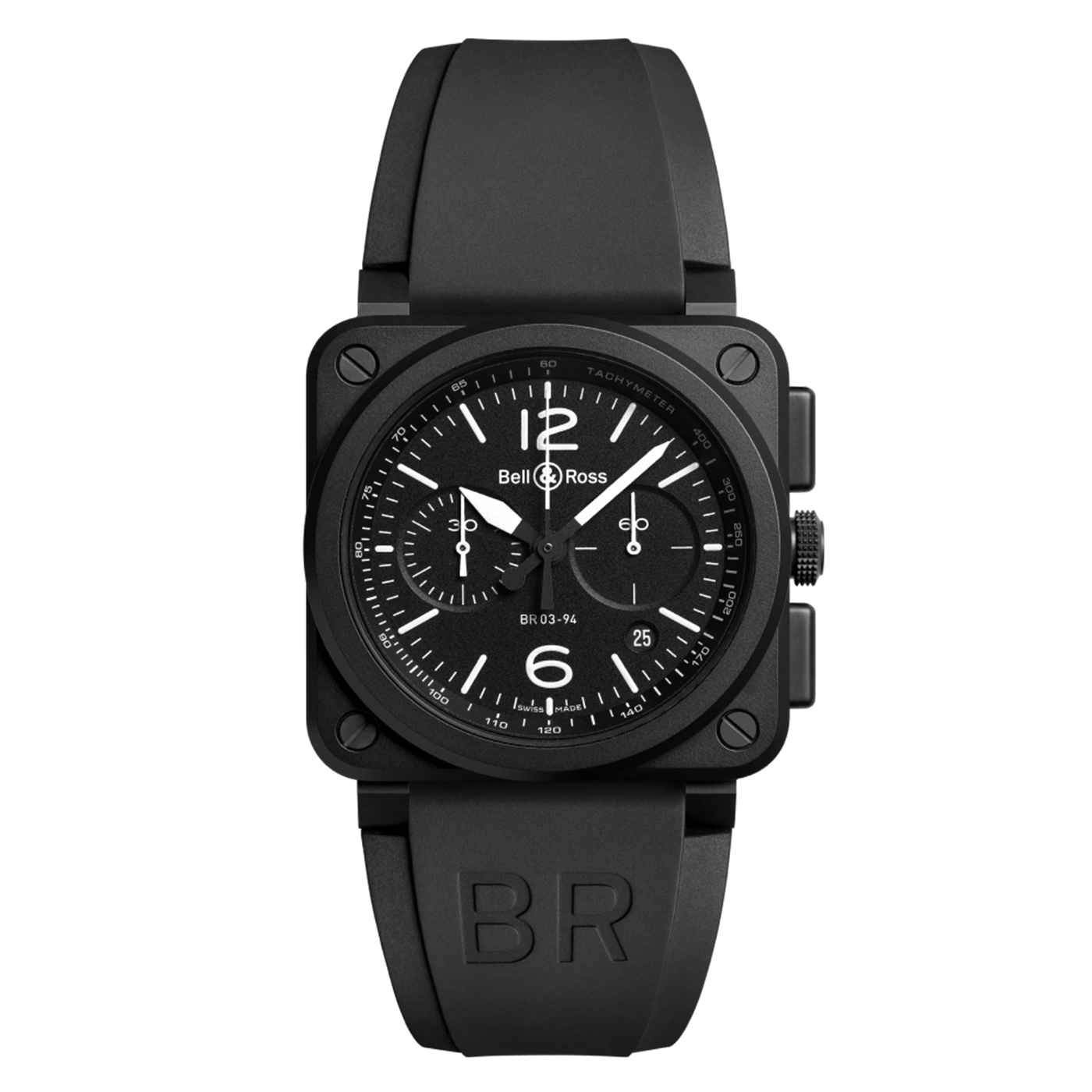Bell & Ross BR-03 Chrono Black Matte Ceramic BR0394-BL-CE