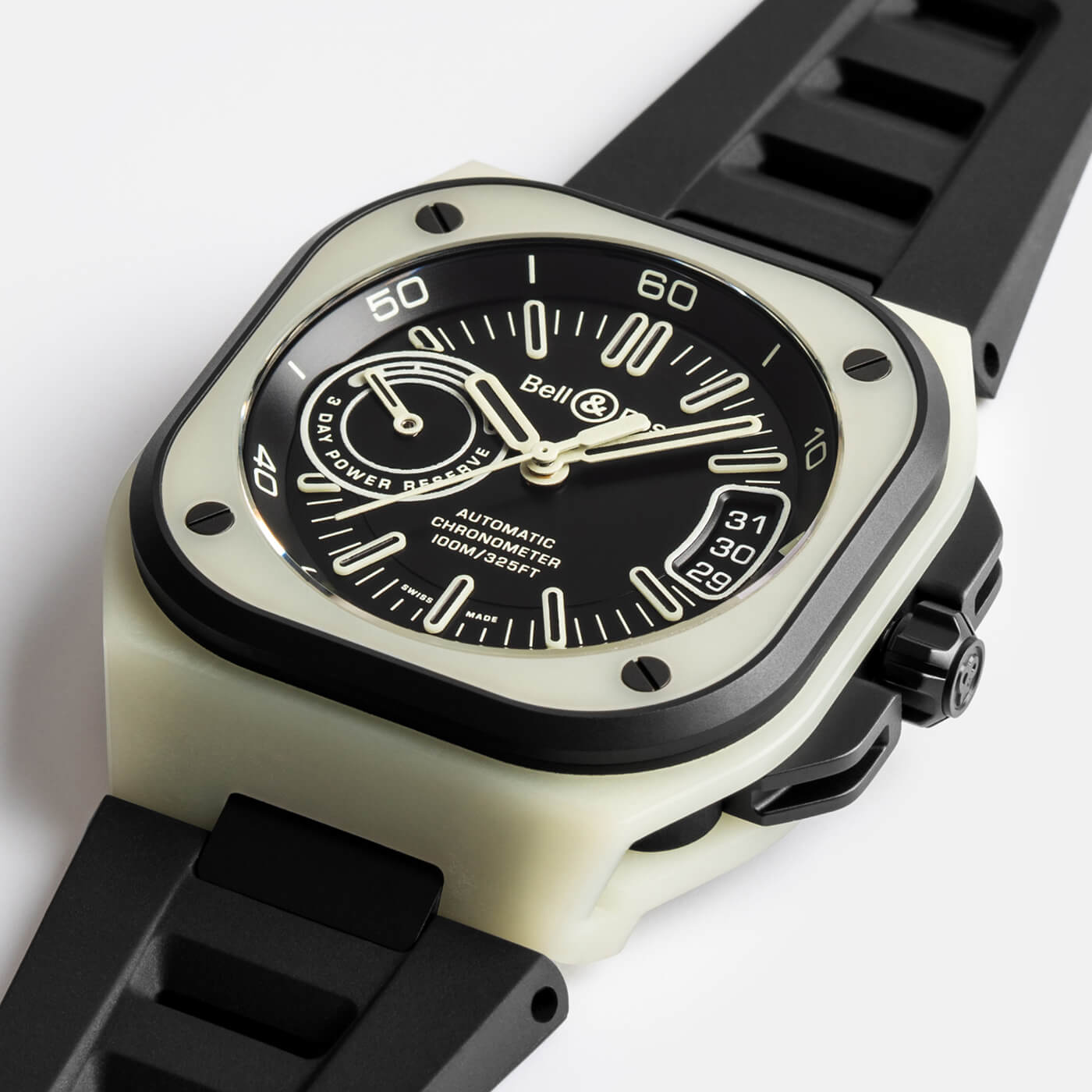 Bell & Ross BR-X5 Green Lum BRX5R-LUM-TC/SRB