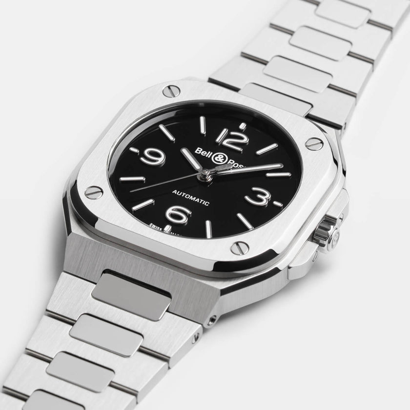 Bell & Ross BR-05 36MM Black Steel BR05A-S-BL-ST/SST