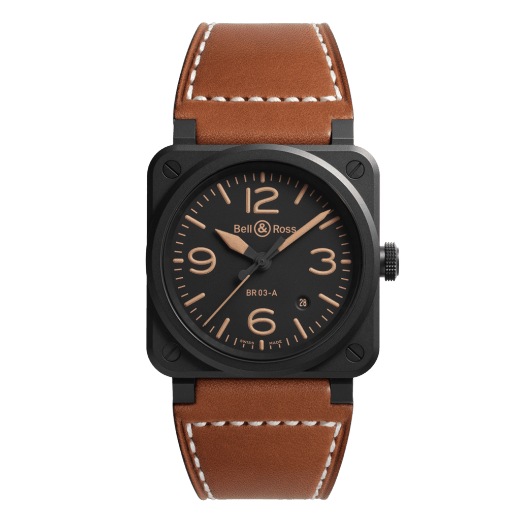Bell & Ross BR-03 Heritage BR03A-HER-CE/SCA