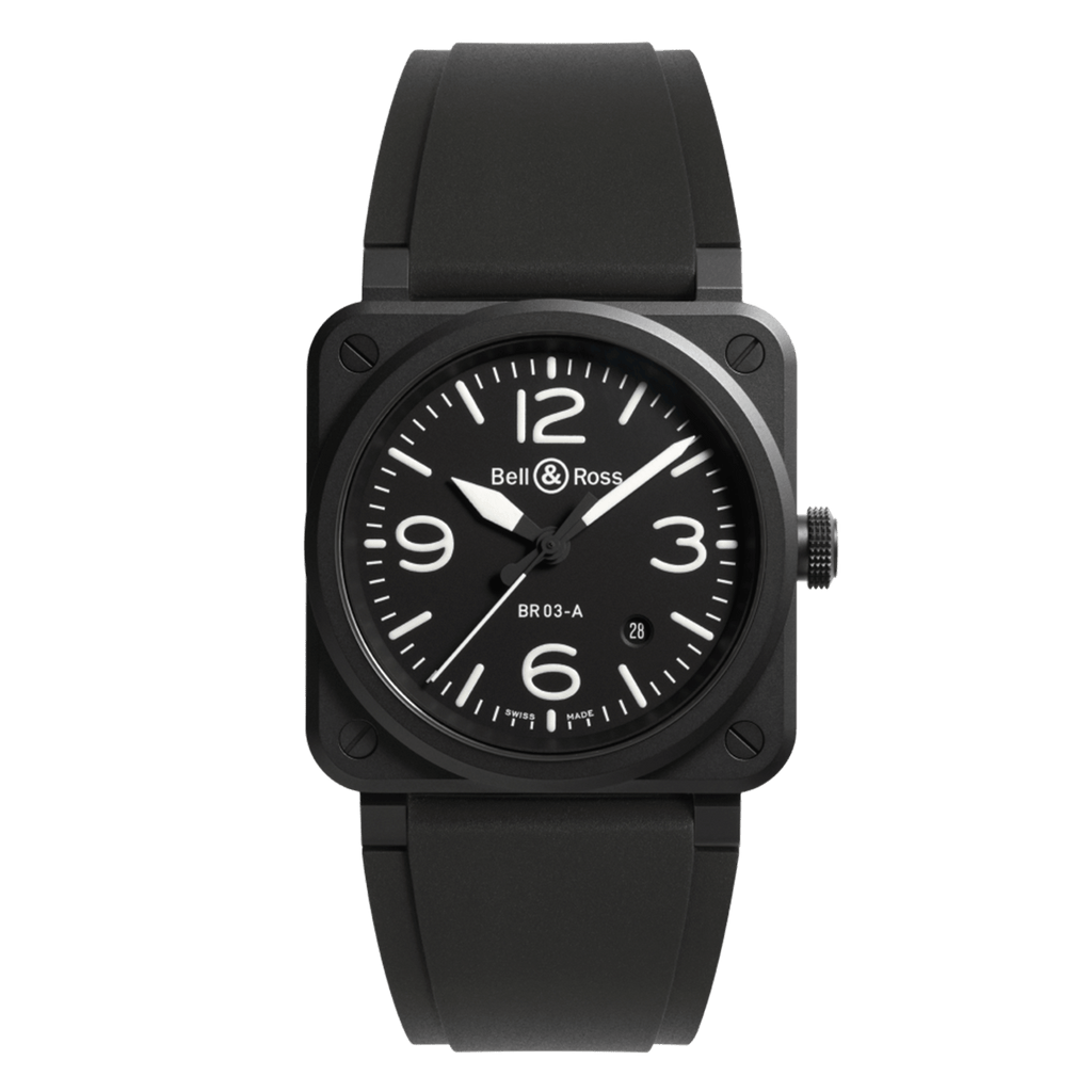Bell & Ross BR-03 Black Matte BR03A-BL-CE/SRB