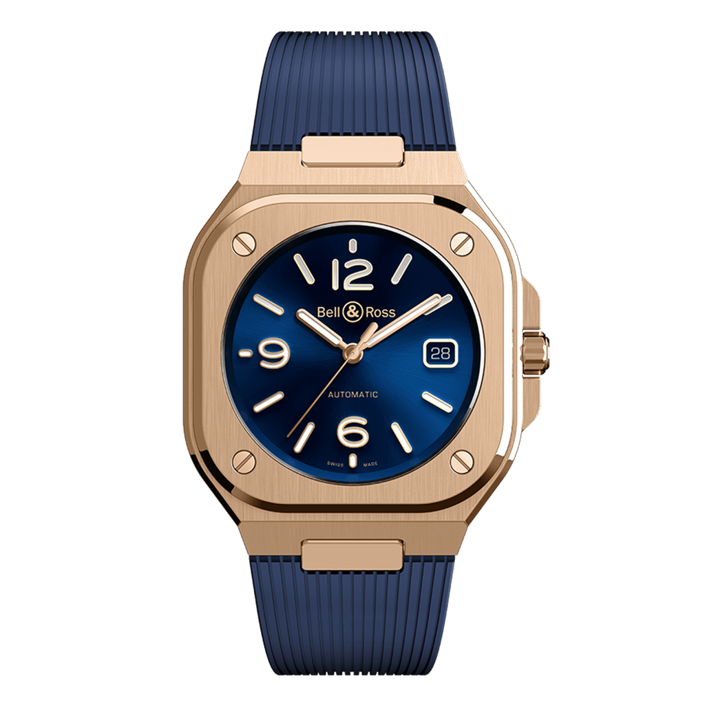 Bell & Ross BR-05 Blue Gold BR05A-BLU-PG/SRB