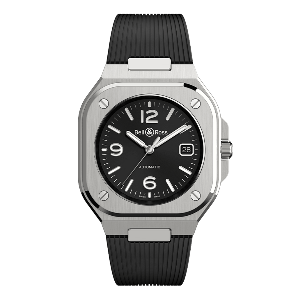 Bell & Ross BR-05 Black Steel BR05A-BL-ST/SRB