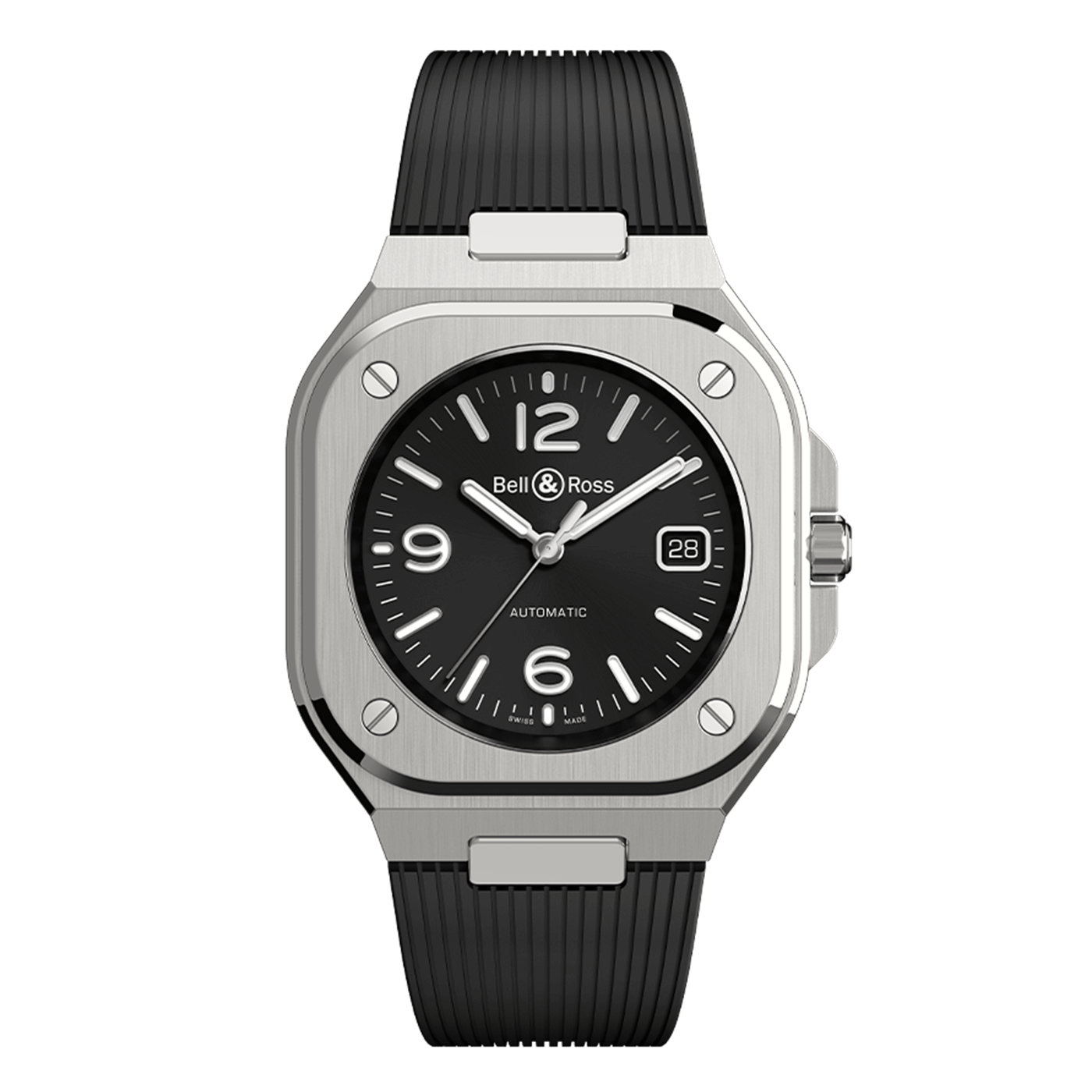 Bell & Ross BR-05 Black Steel BR05A-BL-ST/SRB