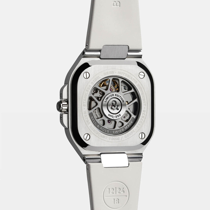 Bell & Ross Skeleton Arctic Blue BR05A-AB-SKST/SRB