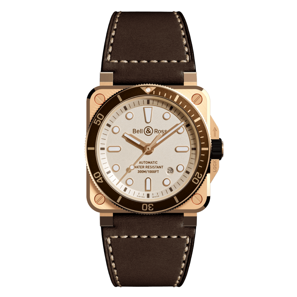 Bell & Ross BR-03 Diver White Bronze BR0392-D-WH-BR/SCA