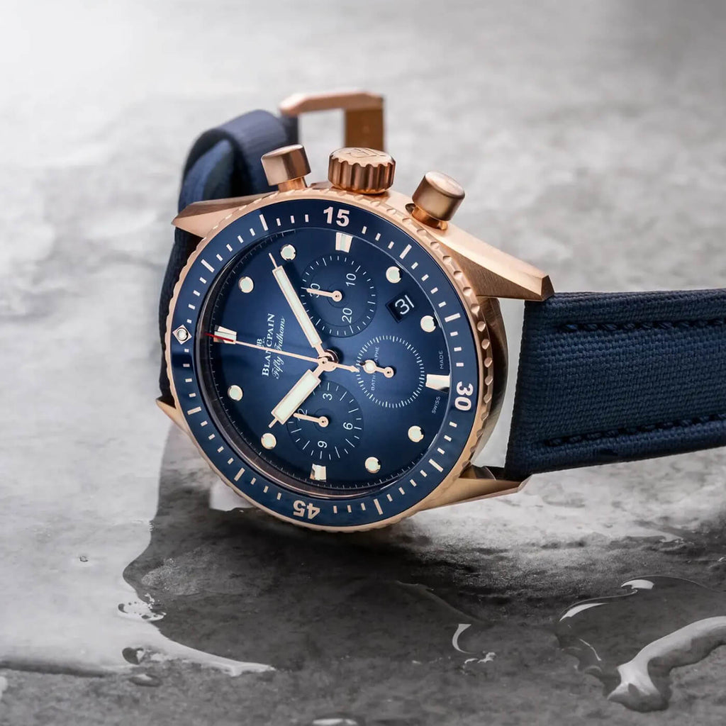 Blancpain Fifty Fathoms Bathyscaphe Chronographe Flyback 5200 3640 O52B