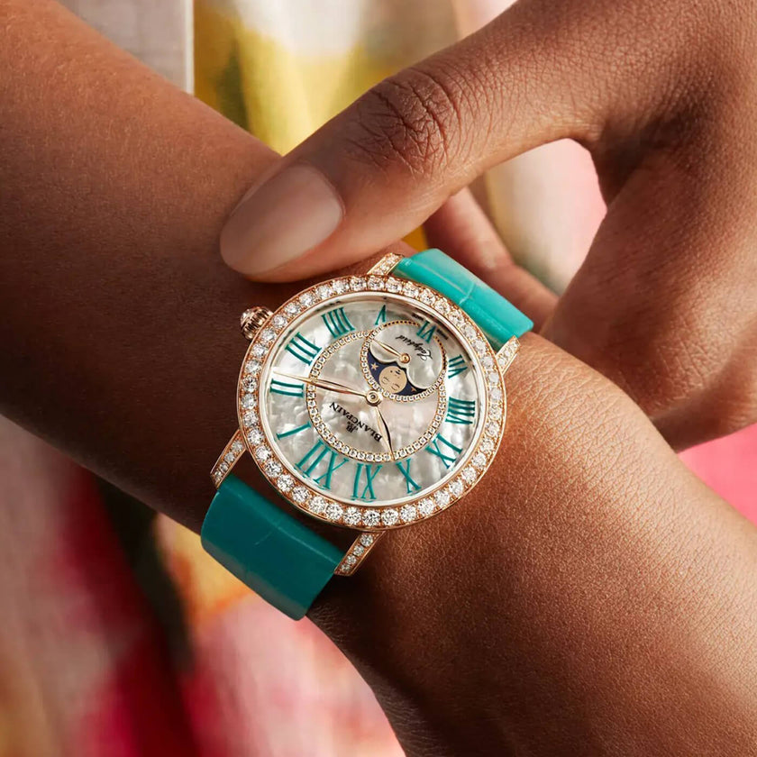 Blancpain Ladybird Colors Phases de Lune 3662A 2954 55B