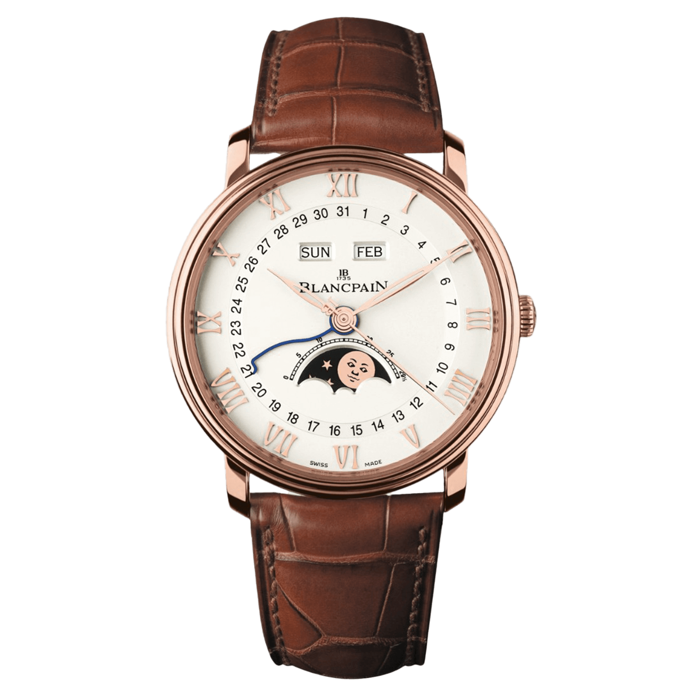 Blancpain Villeret Quantième Complet 6654 3642 55B