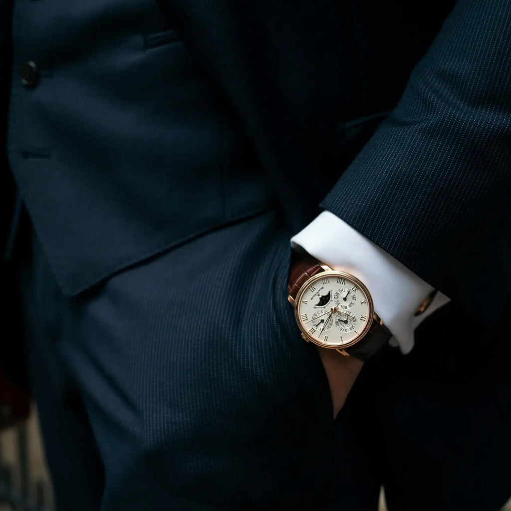 Blancpain Villeret Quantième Perpétuel Phases de Lune 6656 3642 55A