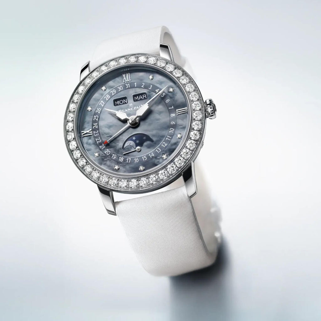 Blancpain Ladybird Quantieme Complet 3663 4654L 52B