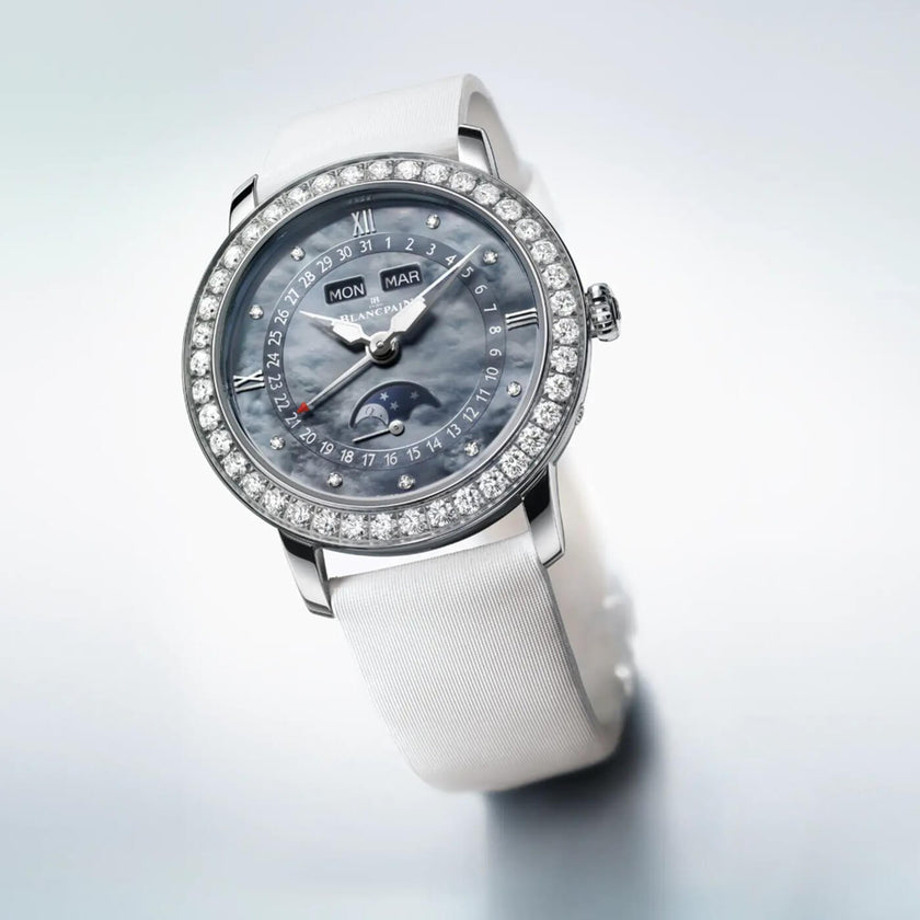 Blancpain Ladybird Quantieme Complet 3663 4654L 52B