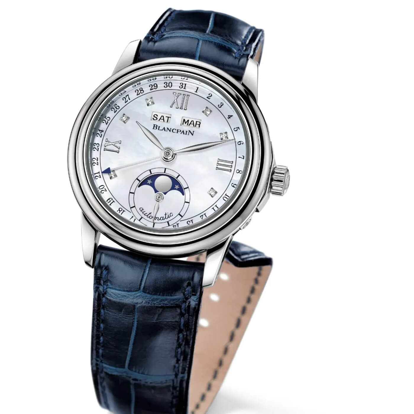 Blancpain Ladybird Quantieme Complet 2360 1191A 55A