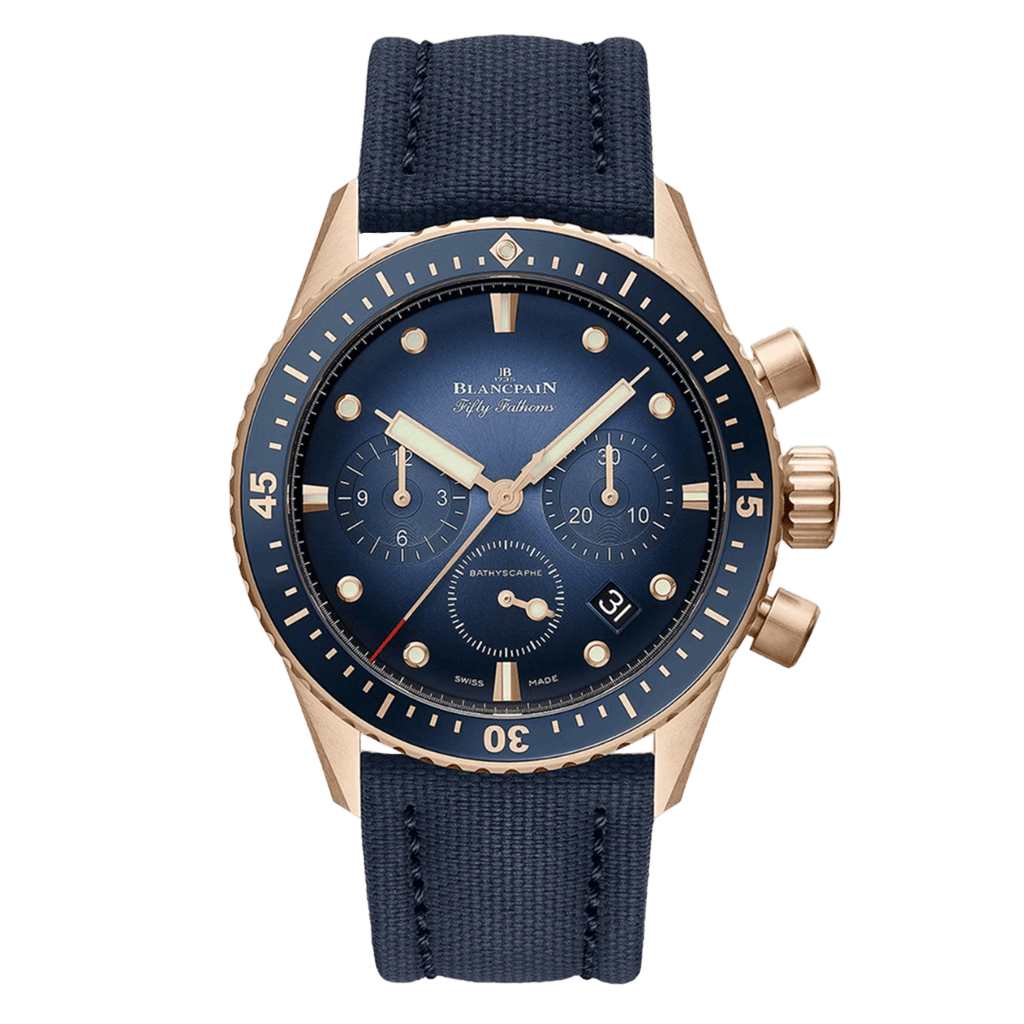 Blancpain Fifty Fathoms Bathyscaphe Chronographe Flyback 5200 3640 O52B