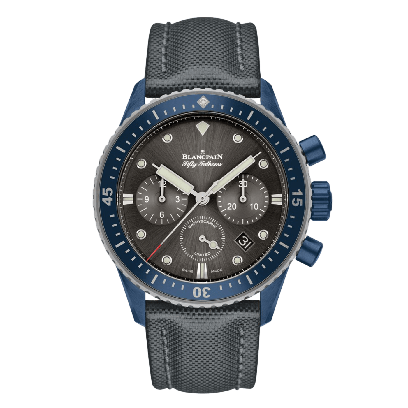 Blancpain Fifty Fathoms Bathyscaphe Chronographe Flyback Ocean Commitment 5200 0310 G52A
