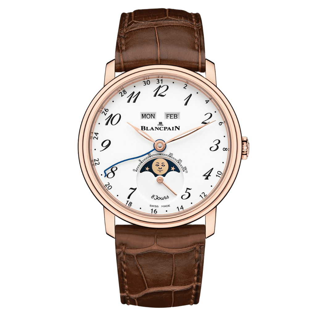 Blancpain Villeret Quantième Complet 8 Jours 6639A 3631 55A