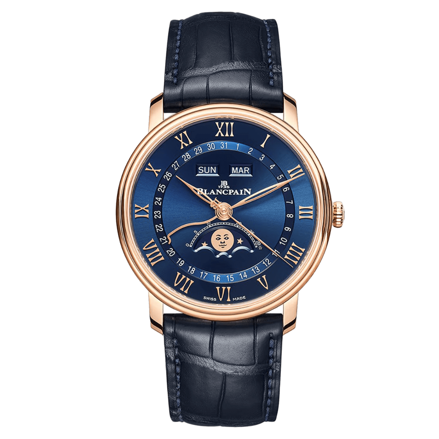 Blancpain Villeret Quantième Complet 6654 3640 55B