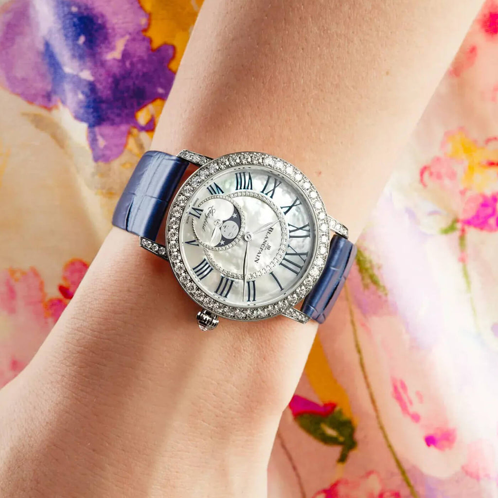Blancpain Ladybird Colors Phases de Lune 3662 1954 55B
