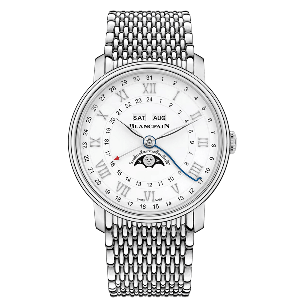 Blancpain Villeret Quantième Complet Phases de Lune GMT 6676 1127 MMB