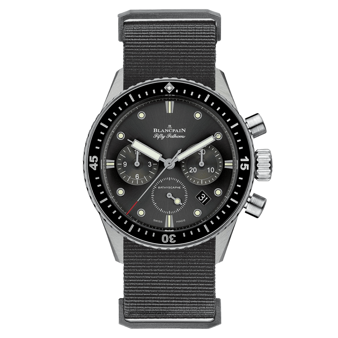 Blancpain Fifty Fathoms Bathyscaphe Chronographe Flyback 5200 1110 NABA