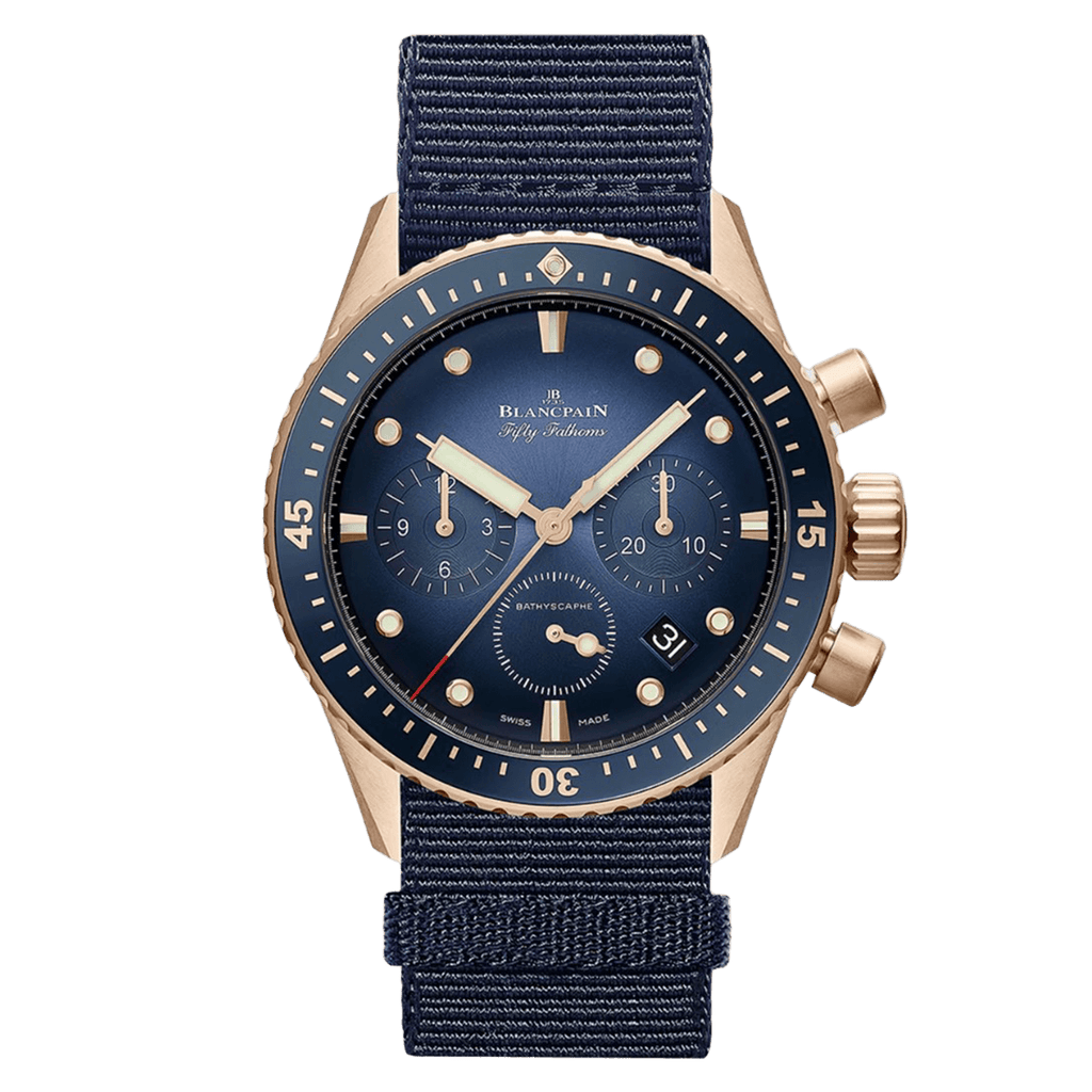 Blancpain Fifty Fathoms Bathyscaphe Chronographe Flyback 5200 3640 NAOA