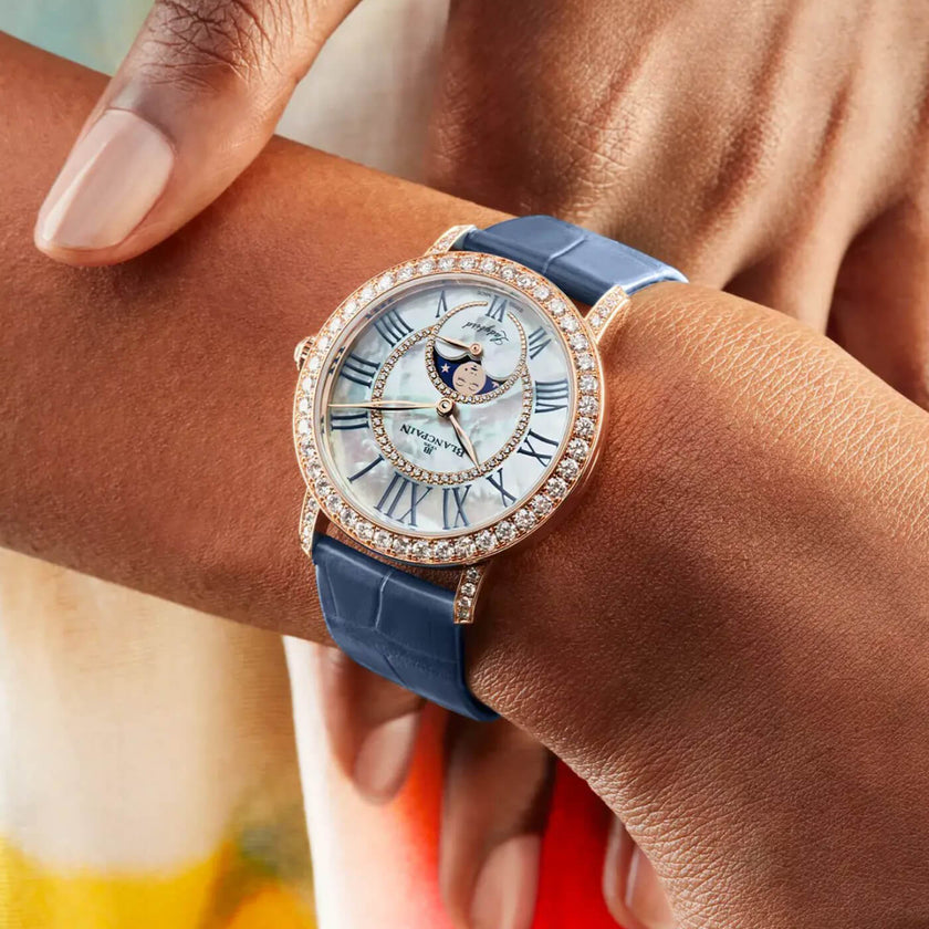 Blancpain Ladybird Colors Phases de Lune 3662 2954 55B