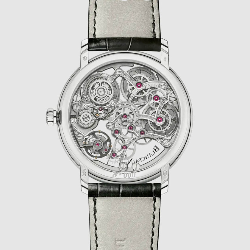 Blancpain Villeret Squelette 8 Jours 6633 1500 55B