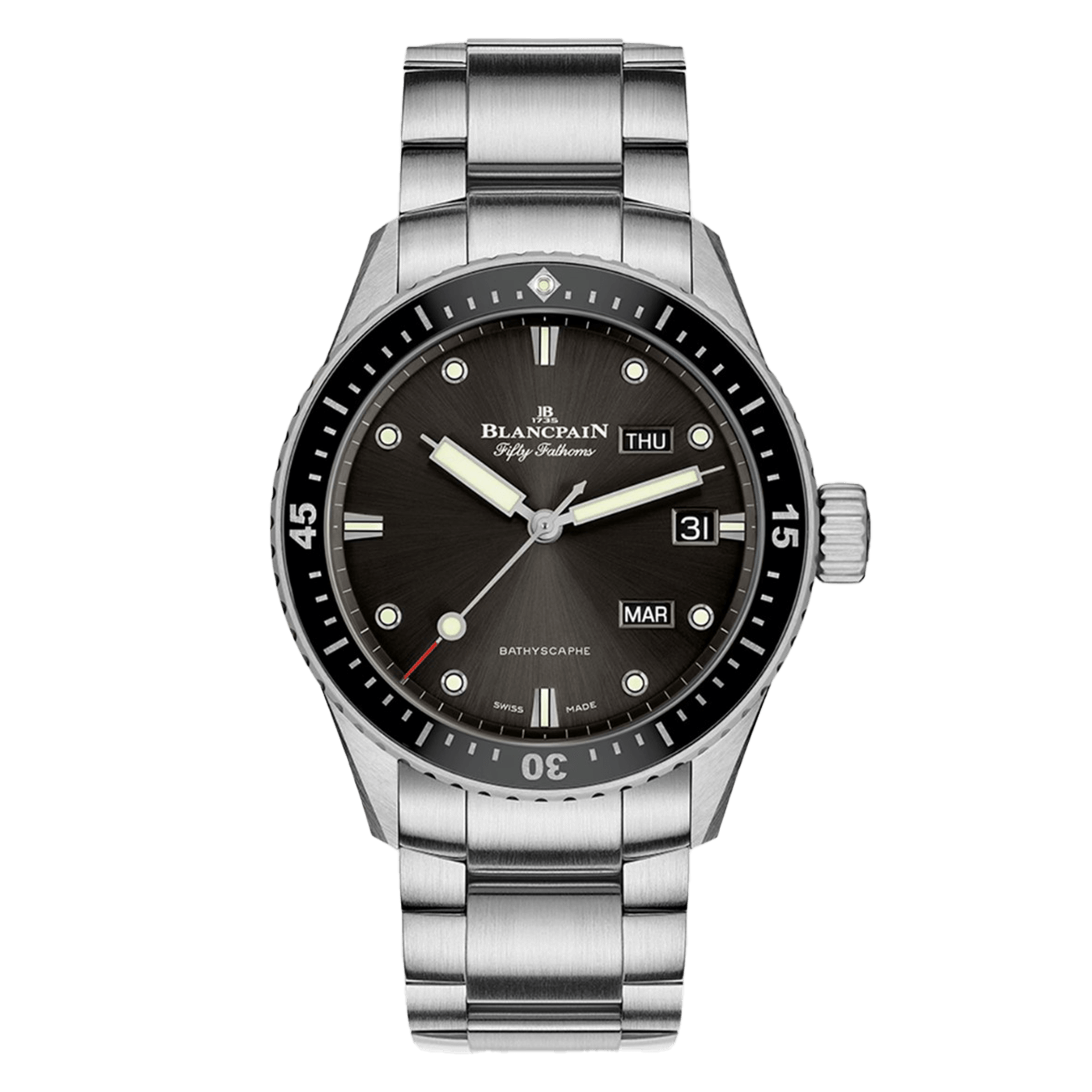 Blancpain Fifty Fathoms Bathyscaphe Quantième Annuel 5071 1110 71S