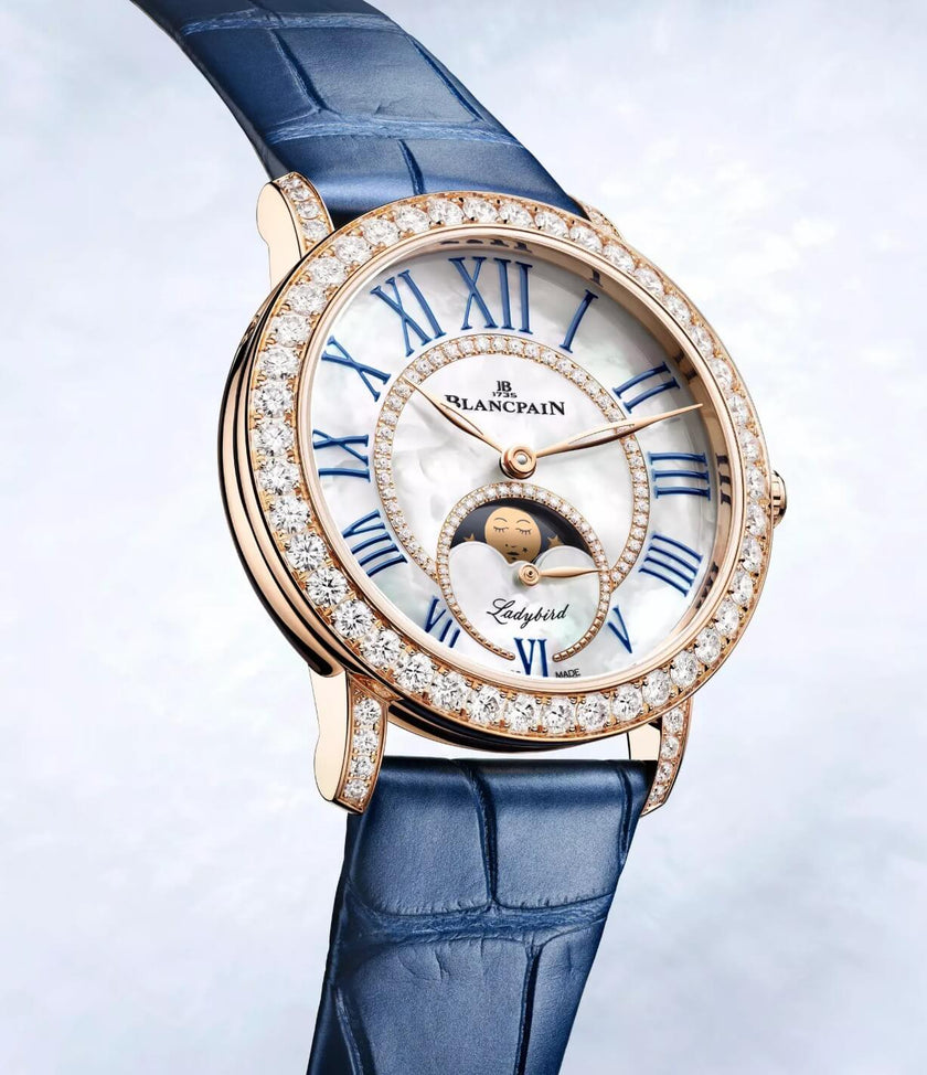 Blancpain Ladybird Colors Phases de Lune 3662 2954 55B