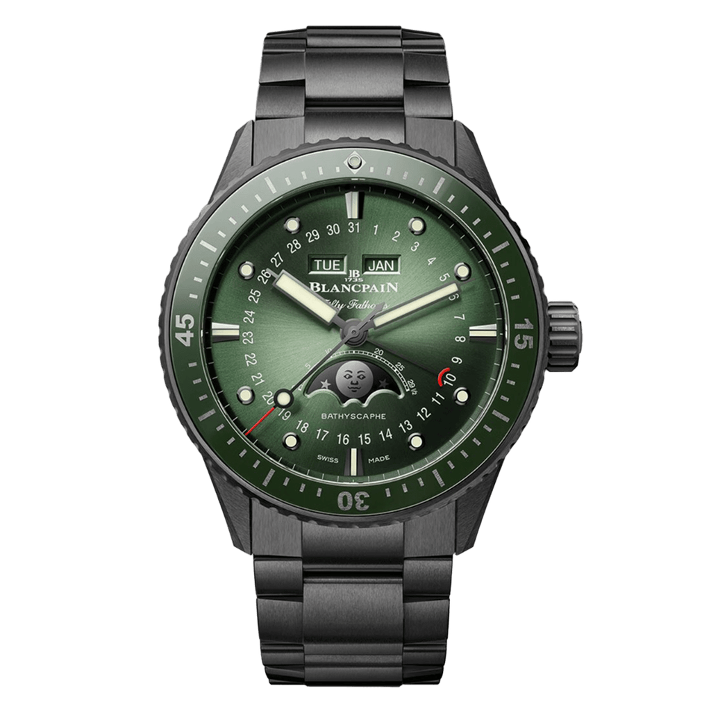 Blancpain Fifty Fathoms Bathyscaphe Quantième Complet Phases de Lune 5054 0153 01S