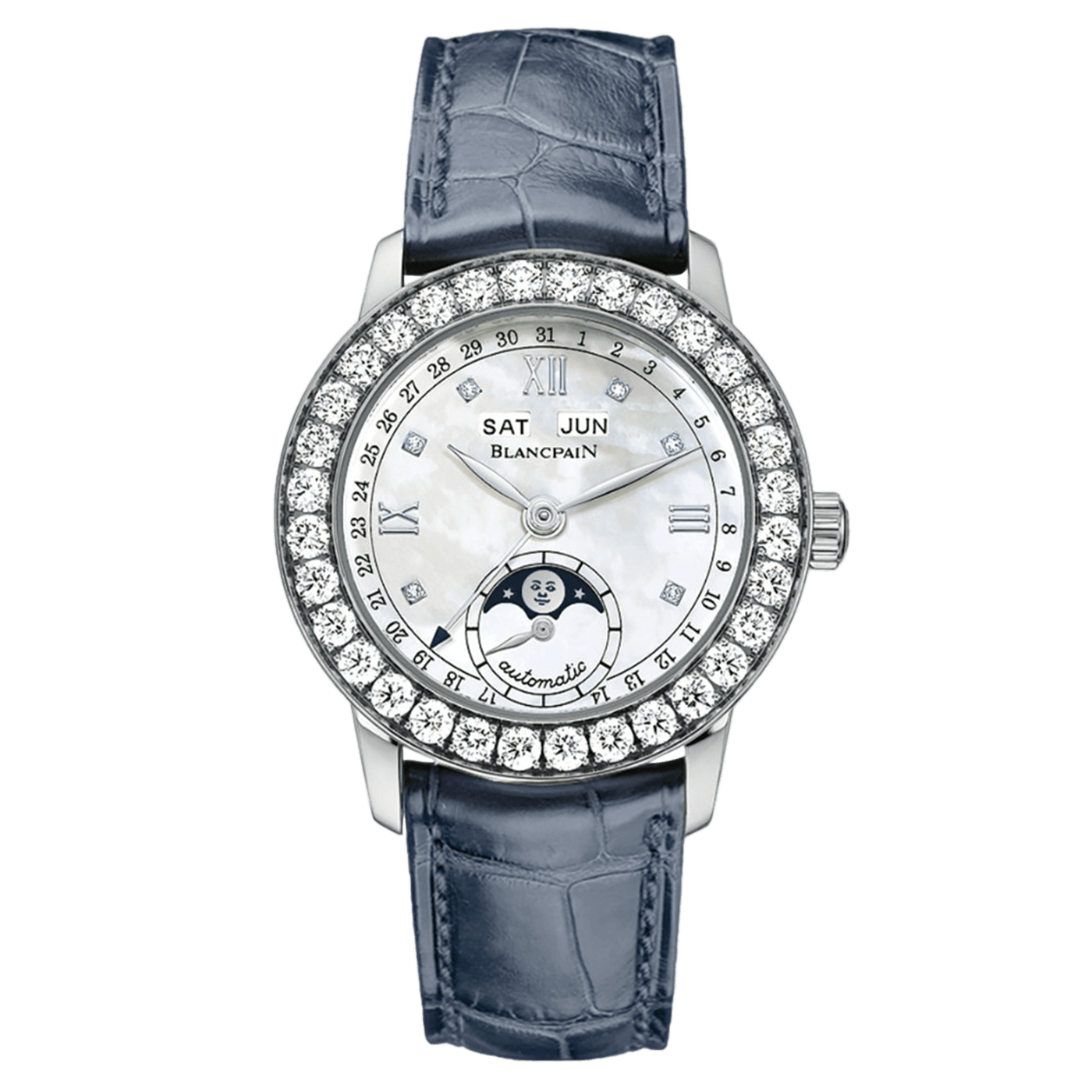 Blancpain Ladybird Quantieme Complet 2360 1991A 55A