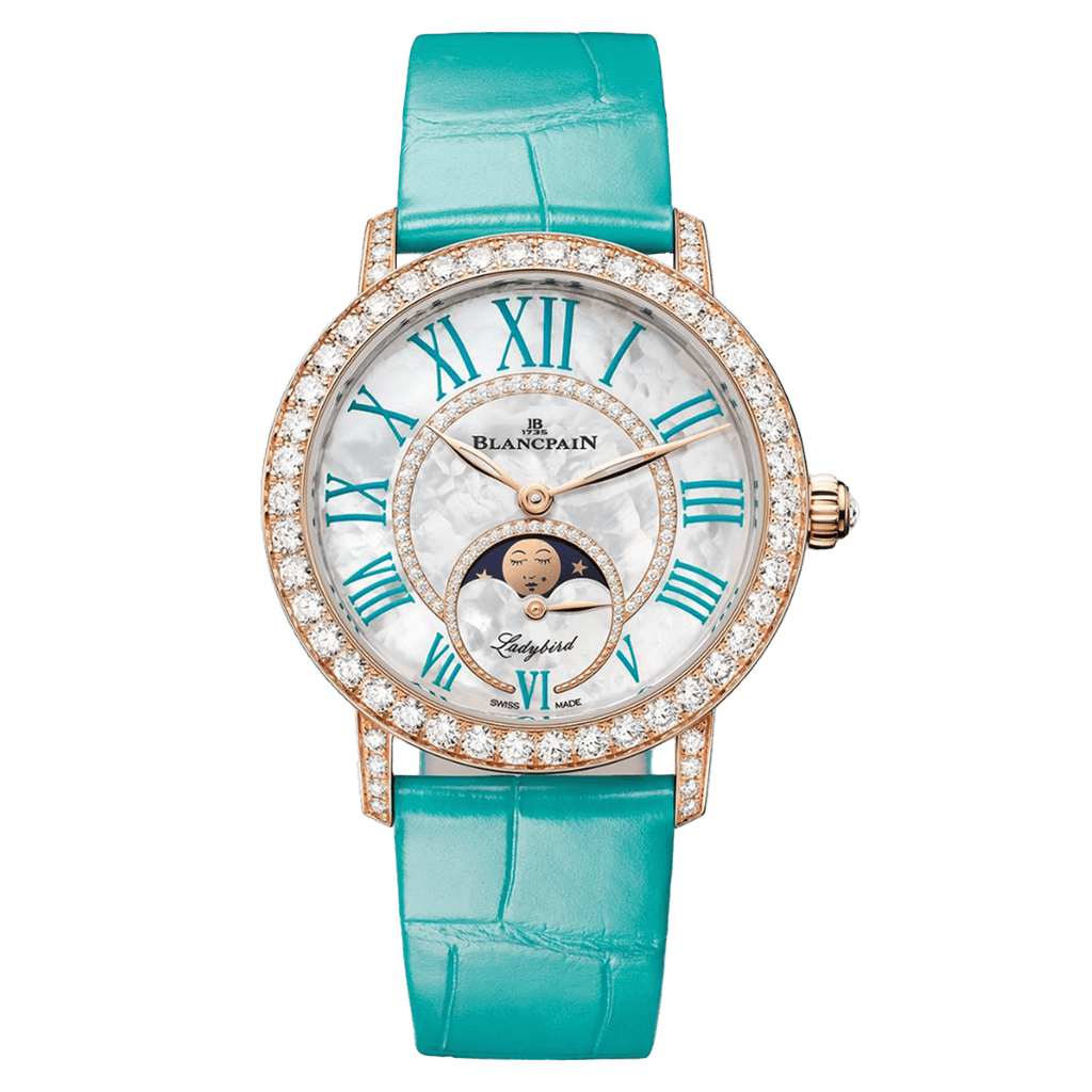 Blancpain Ladybird Colors Phases de Lune 3662A 2954 55B