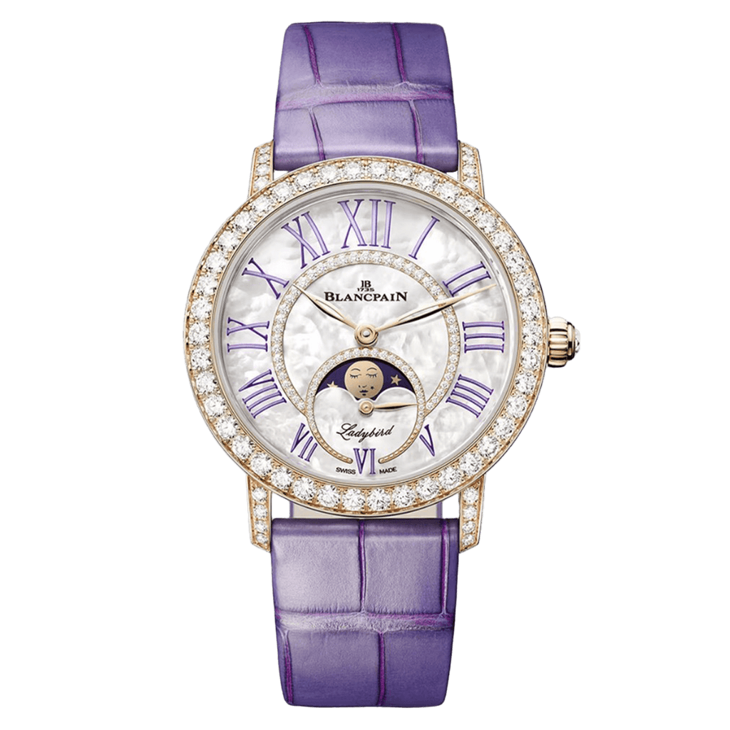 Blancpain Ladybird Colors Phases de Lune 3662E 2954 55B