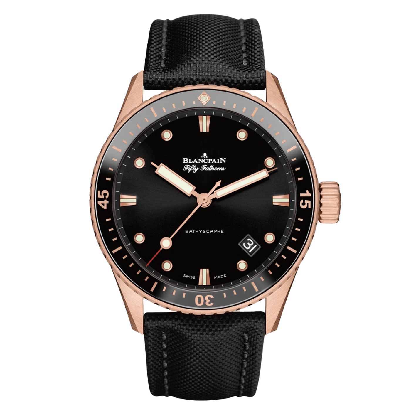 Blancpain Fifty Fathoms Bathyscaphe 5000 36S30 B52A