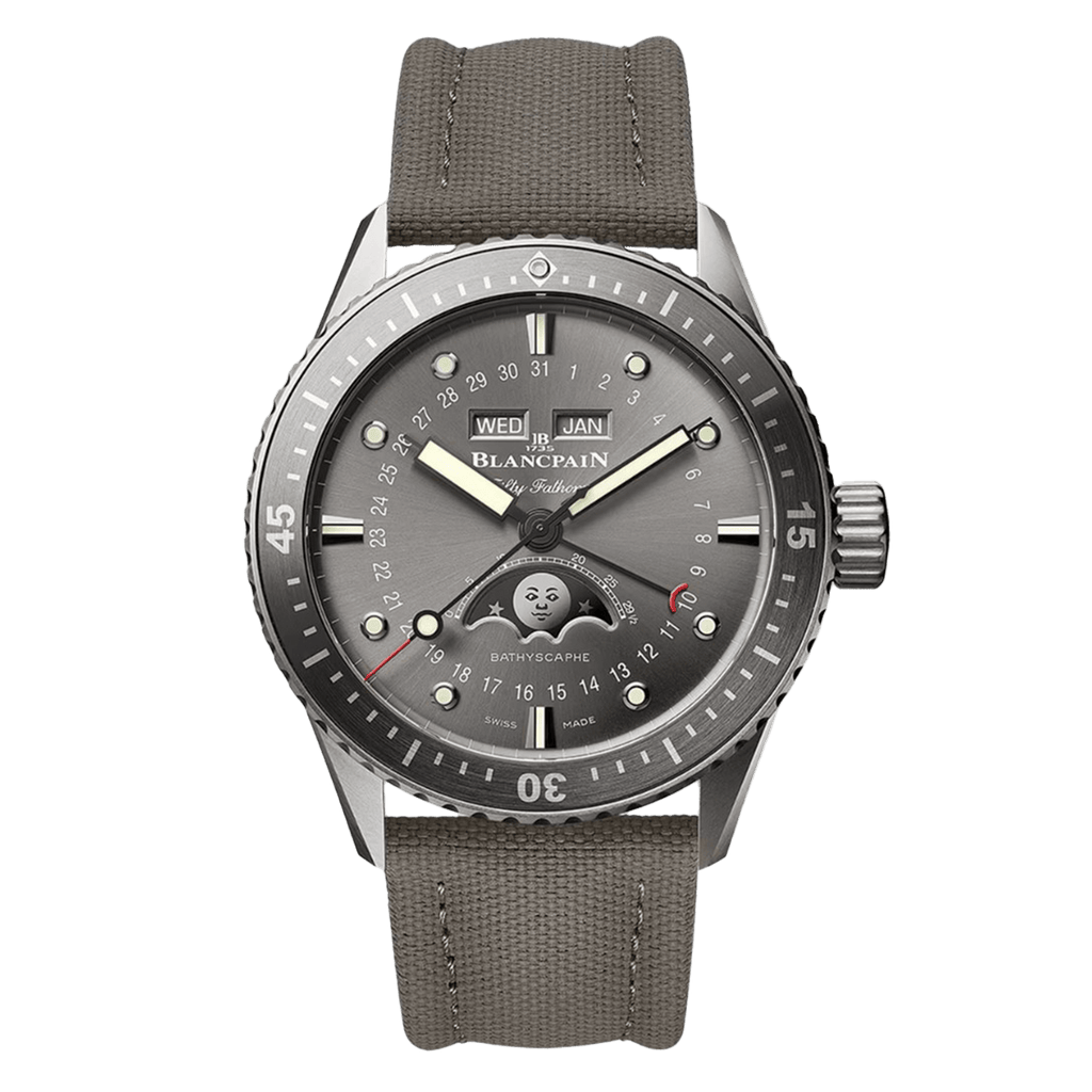 Blancpain Fifty Fathoms Bathyscaphe Quantième Complet Phases de Lune 5054 1210 G52A