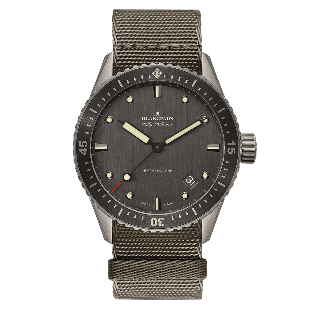 Blancpain Fifty Fathoms Bathyscaphe 5000 1210 NAGA