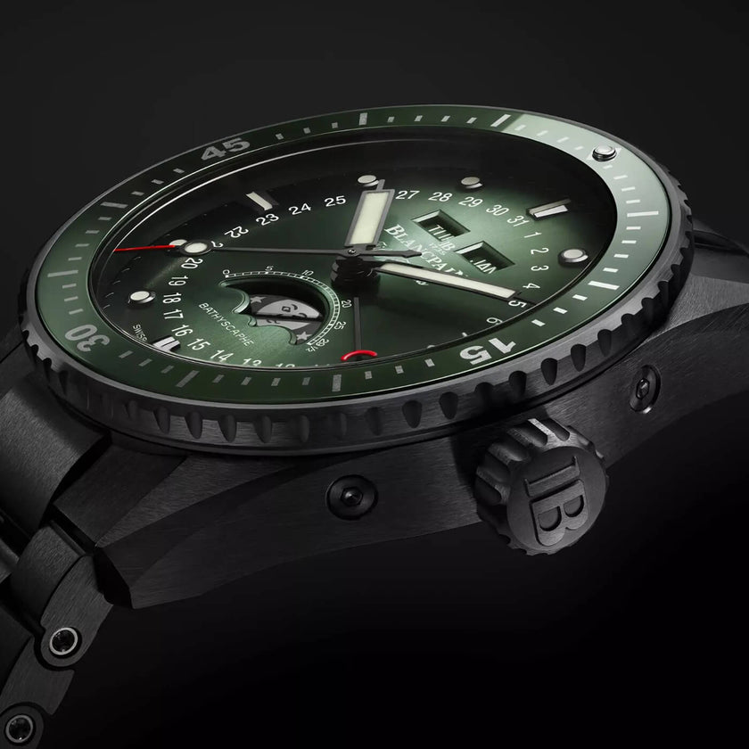 Blancpain Fifty Fathoms Bathyscaphe Quantième Complet Phases de Lune 5054 0153 01S