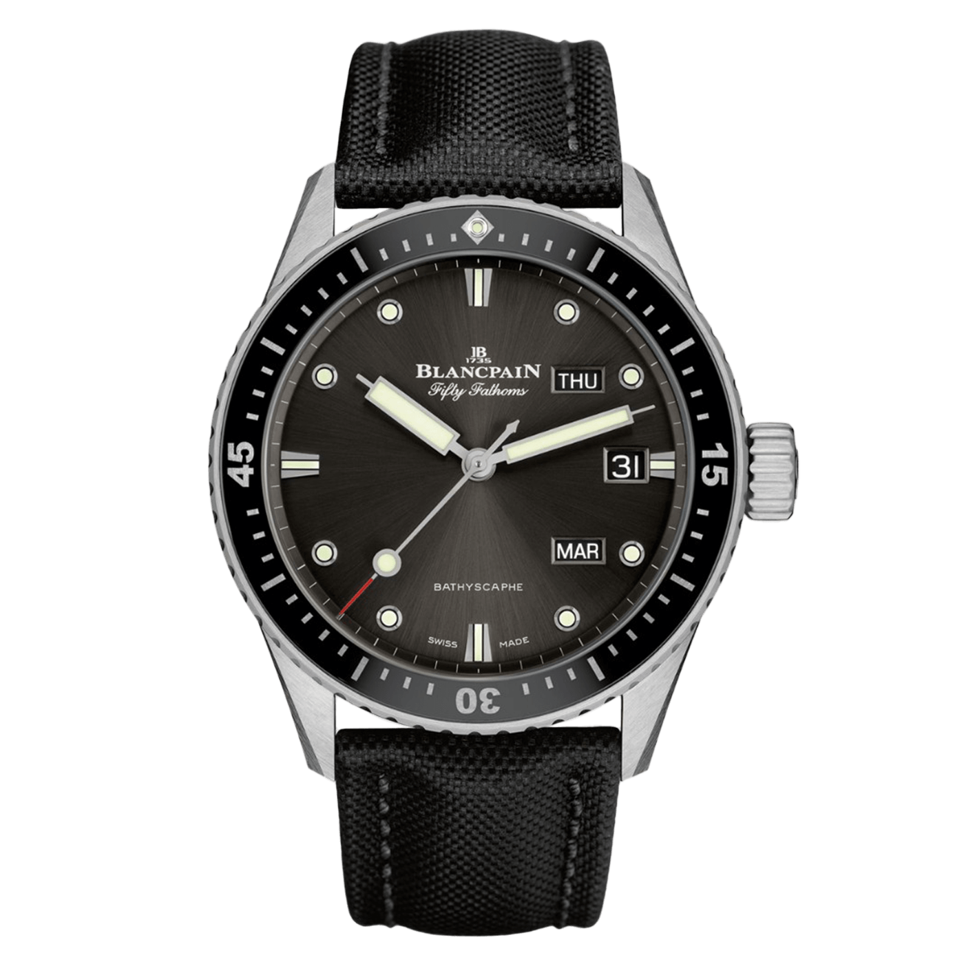 Blancpain Fifty Fathoms Bathyscaphe Quantième Annuel 5071 1110 B52A