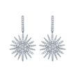 deBoulle Collection Supernova Earrings in White Gold