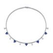 deBoulle Collection Sapphire and Diamond Necklace