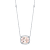 deBoulle Collection Morganite and Diamond Necklace
