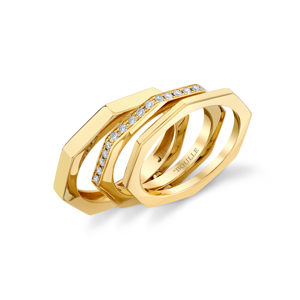 deBoulle Collection Triple Stacked Ring