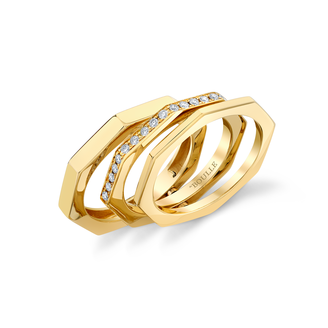 deBoulle Collection Triple Stacked Ring