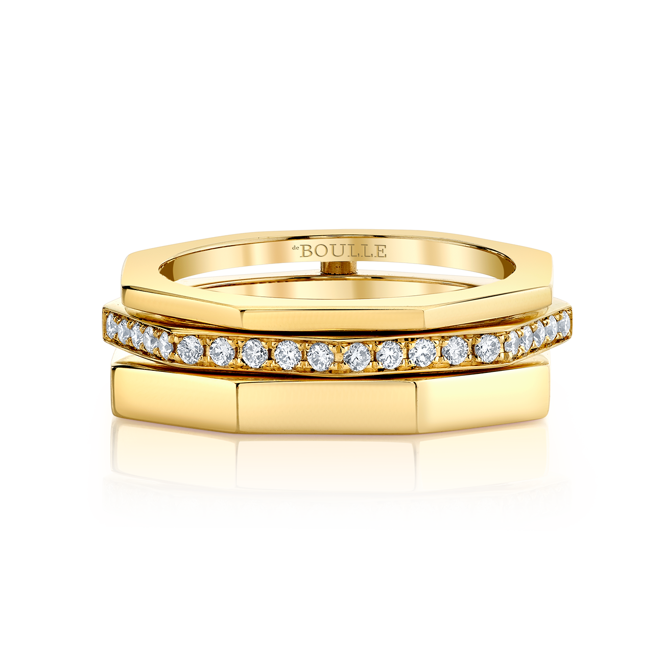 deBoulle Collection Triple Stacked Ring